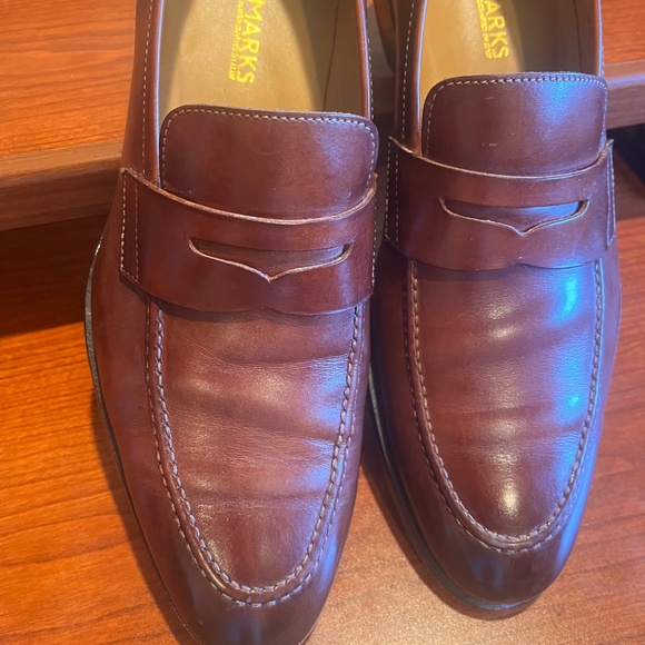 Brown penny loafers size 9 1/2 D - Picture 4 of 10